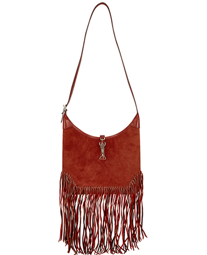 Hermes Sac Anate Trim Bag, £1,400, Clothing/Handbags, Red, Suede, Front view